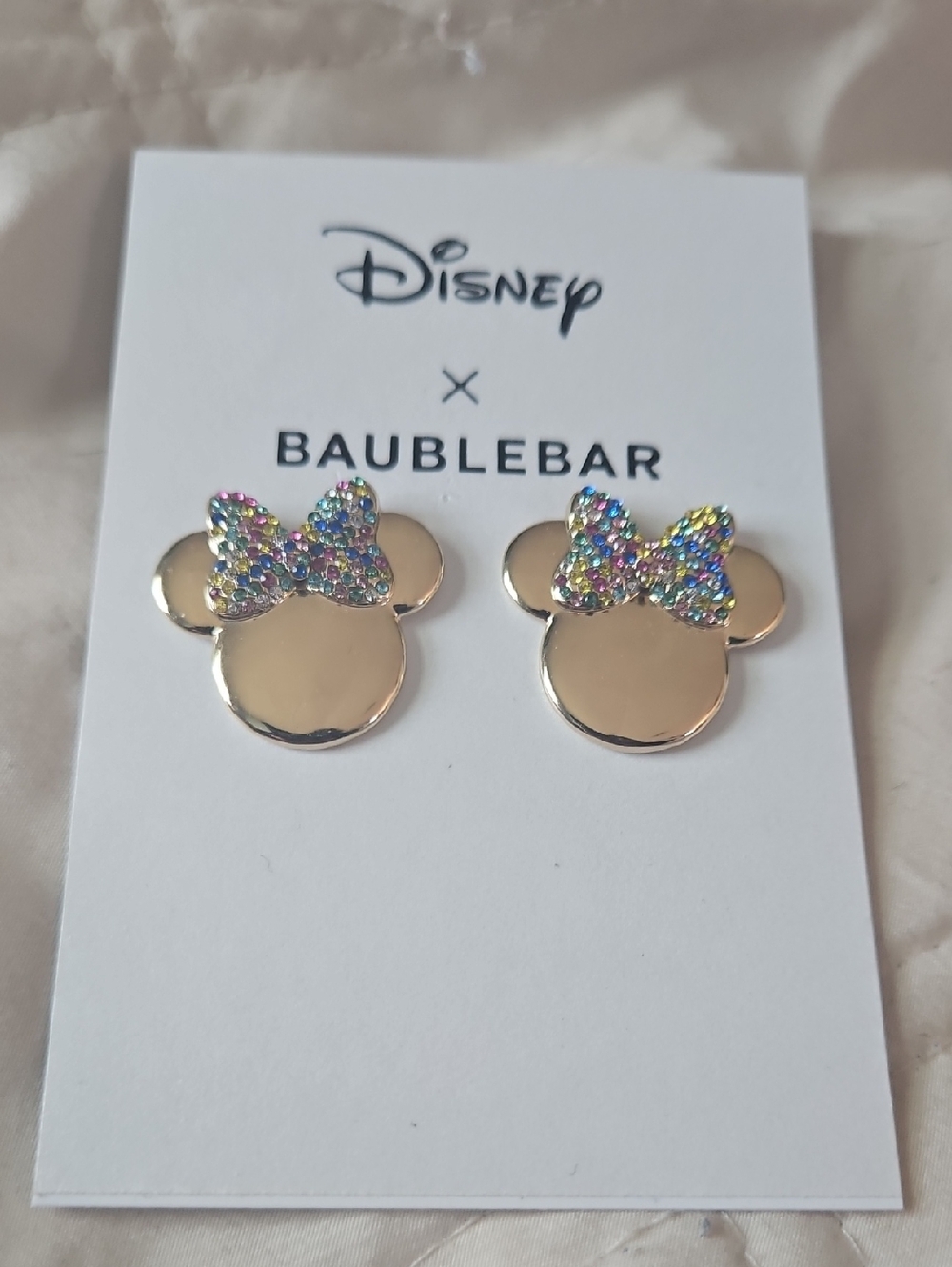 Disney X BaubleBar Minnie Mouse Earrings